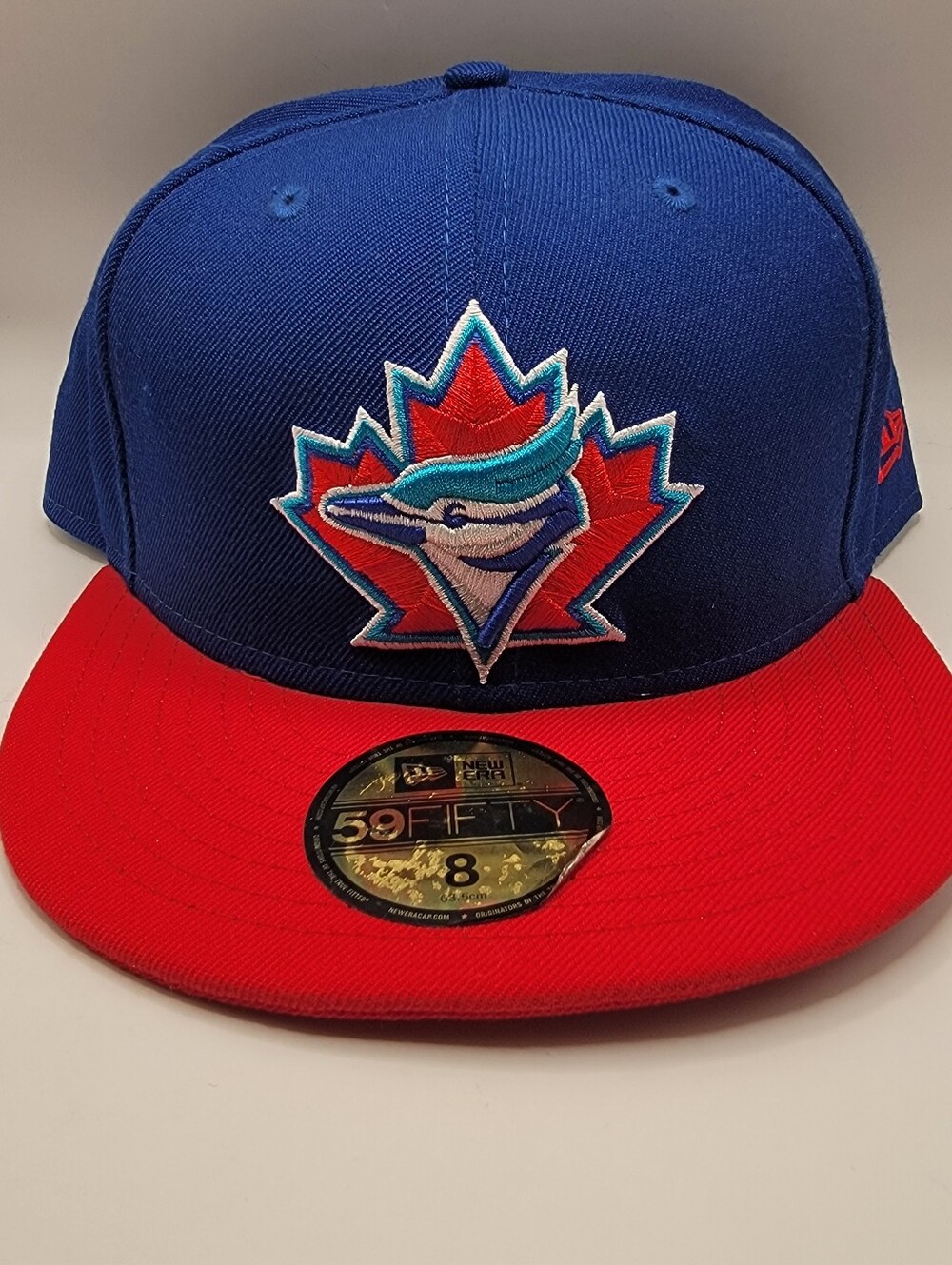 New Era Toronto Blue Jays Blue and Red 59FIFTY Fitted Hat